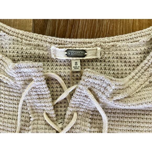 Gimmicks By BKE‎ Women's Ivory Lace Long Sleeve Blouse Size Small NEW - Picture 7 of 12